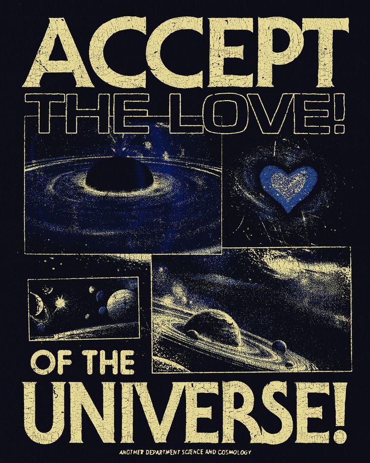 Universe aesthetic poster