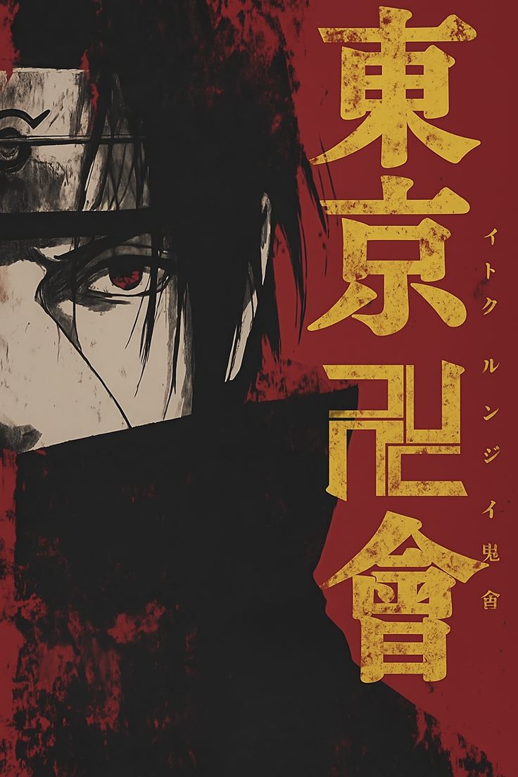 Itachi anime poster